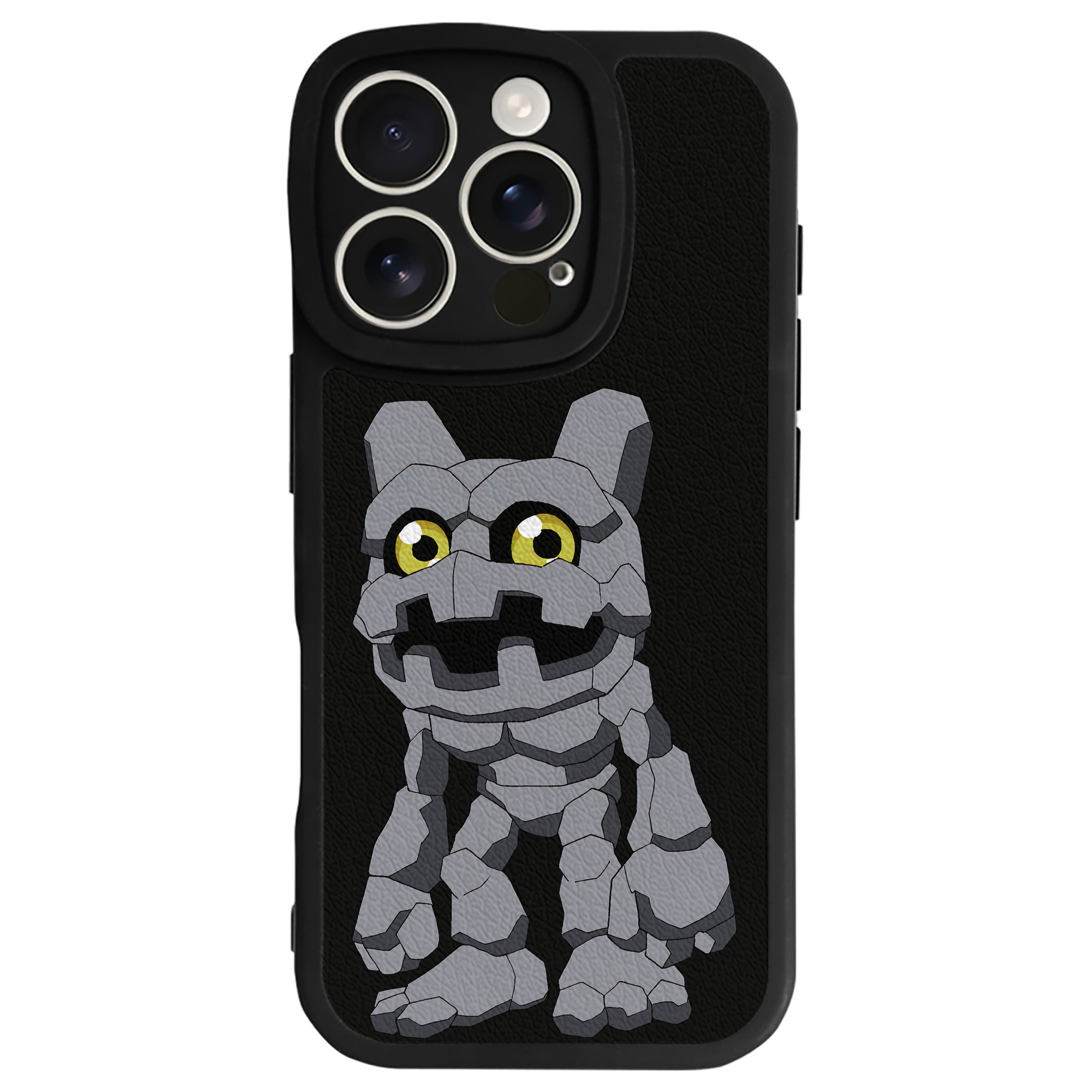 （画像用） Digimon デジタルモンスター/デジモン 【iPhone 16シリーズ対応】シリコンスマホケース（レザー調） 材質：シリコン